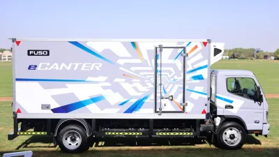 Breaking: FUSO's All-Electric eCanter Arrives in the UAE