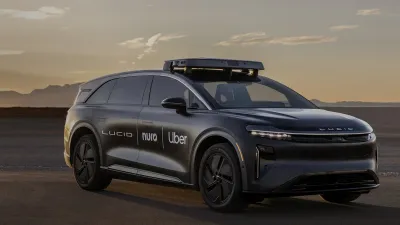 Lucid, Nuro & Uber Unveil Luxury Robotaxi for 2026 Launch