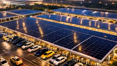 Shell and BYD Just Launched the World's Largest EV Charging Hub — 258 Ultra-Fast Stalls